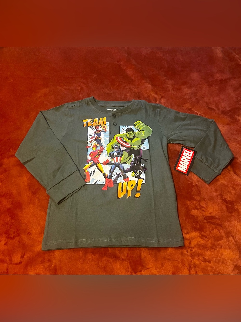 NWT! Boys Marvel Tee